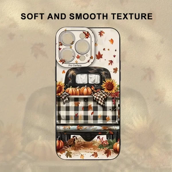 Phone case, pumpkin pattern, high-quality soft material, specially designed for foriphone16promax, 16 15pro suitable as a holiday or birthday gift for girlfriend, boyfriend, woman, for Man, husband, wife, friend or yourselfSoft phone case