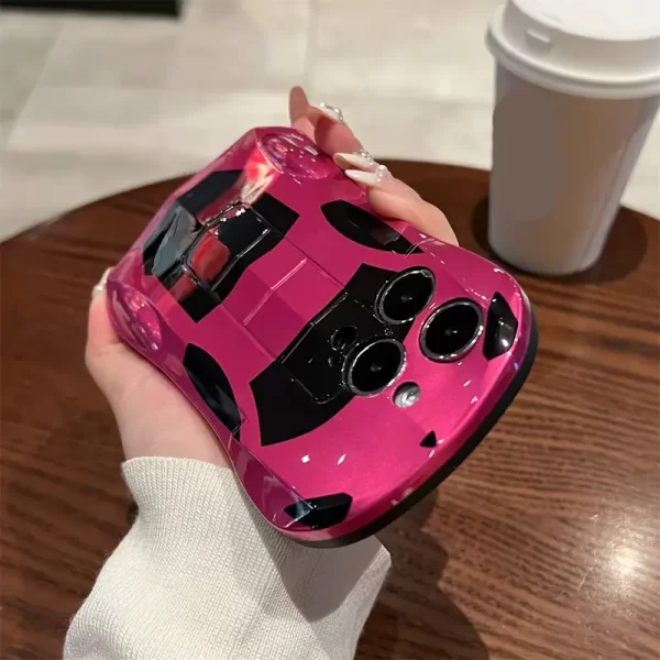 (This Set Includes 1 Phone Case And 1 Phone Stand) A Hot-Selling New And Interesting Abstract Cartoon Sports Car Phone Case. It Features Shockproof And Wear-Resistant Protection, Offering Comprehensive Safeguarding for Your Phone'S Camera. The Case Is Comfortable to Hold, Soft to The Touch, And Fingerprint-Resistant. with a Cool Sports Car Design, It Is Compatible with for iphone 16, for Iphone