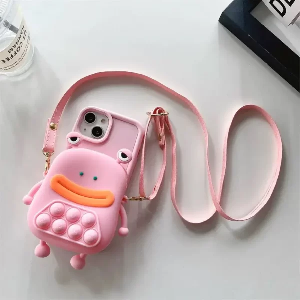 Crossbody phone cable, suitable for Apple anti fall phone cases, high-end and beautiful Apple iPhone 16 15 Pro Plus Max - the ideal gift choice!