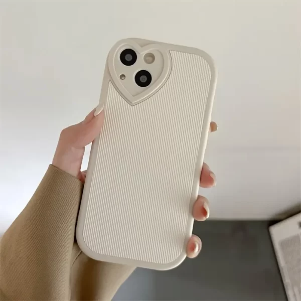 Love vertical PU leather phone case