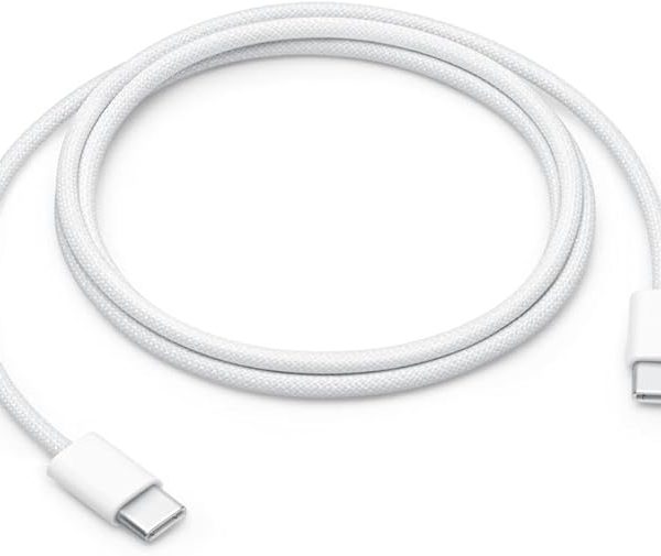 Apple 60W USB-C to USB-C Woven Charge Cable (1 m): Fast and Convenient Charging