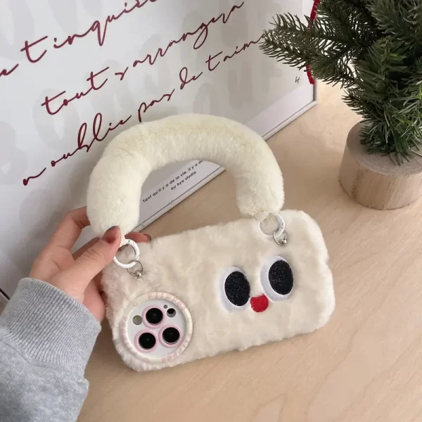 Plush expression hanging rope
